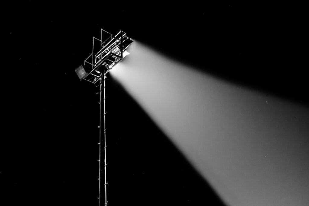 stadium light pole